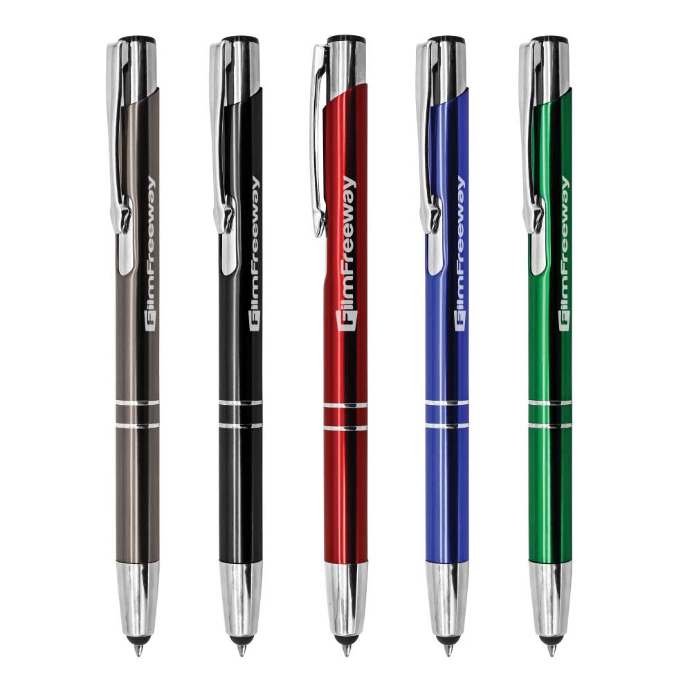 Aluminum Pens with Stylus