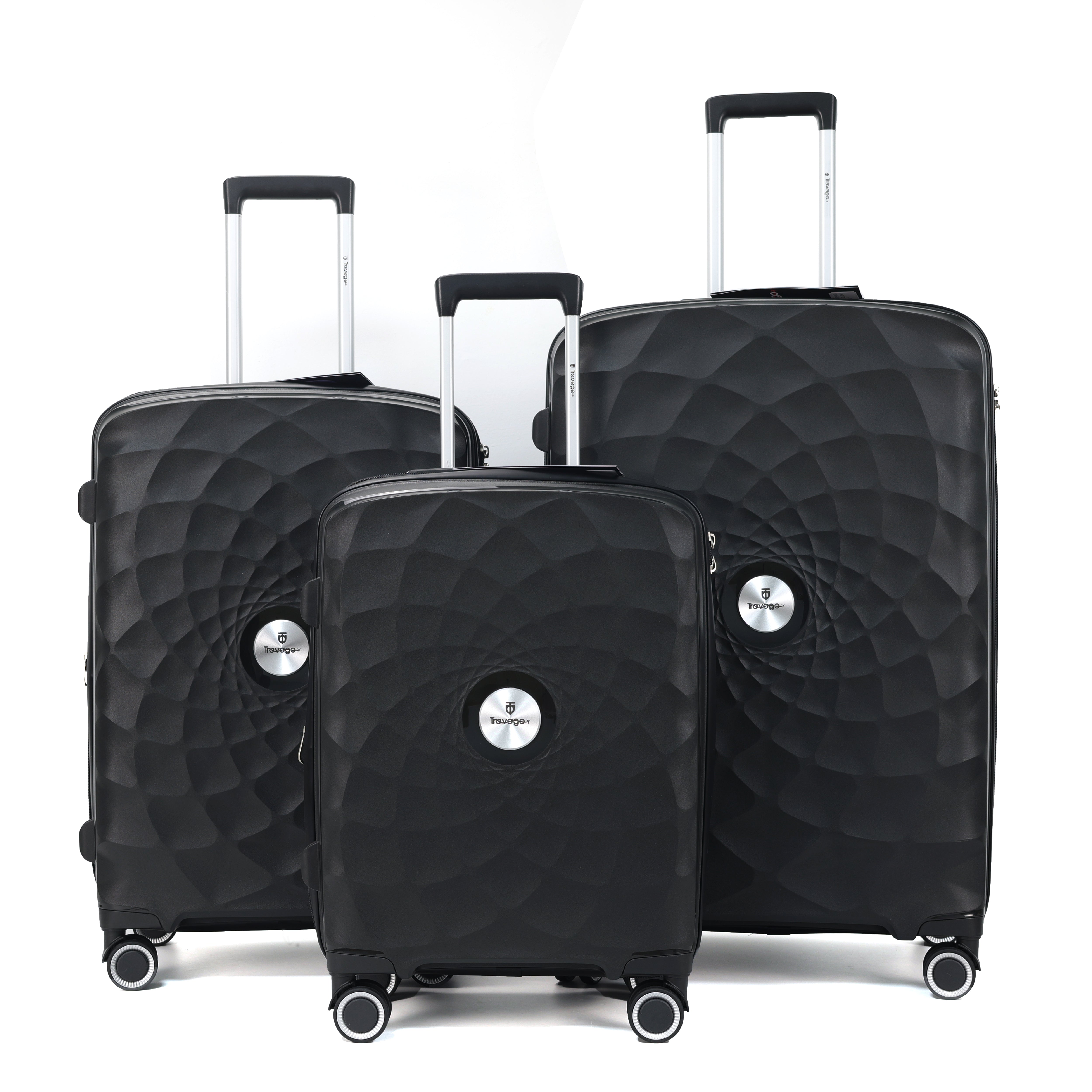 Travago Spider Lilly Suitcase - Black