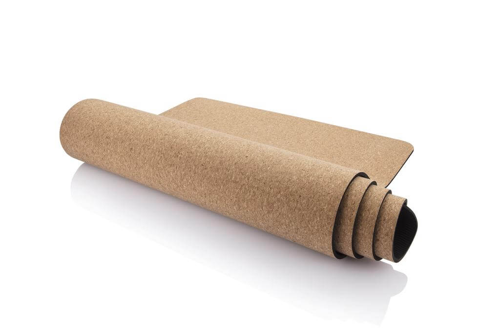 Cork Performance Yoga Mat with Cushioned Base