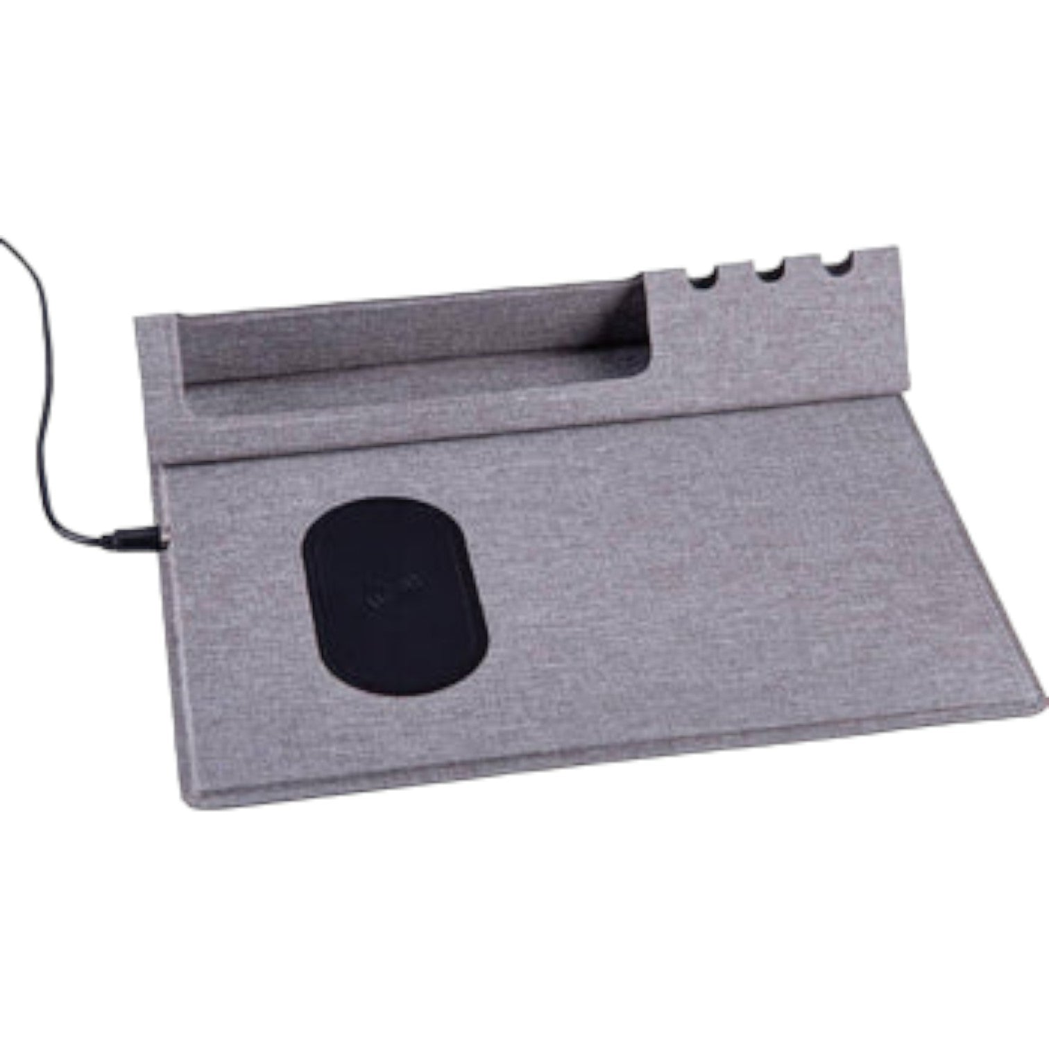 10W Wireless Mouse Pad & Desk Organizer