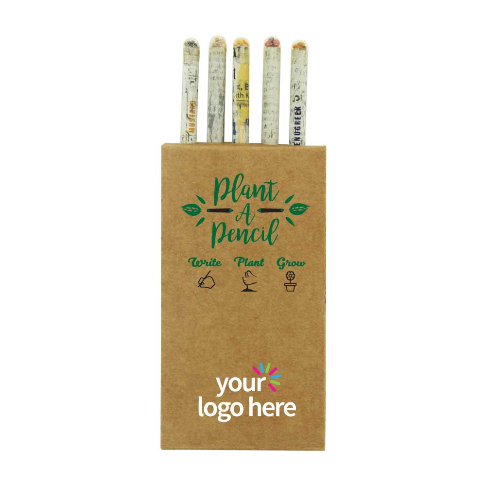 Plantable A Pencils Set