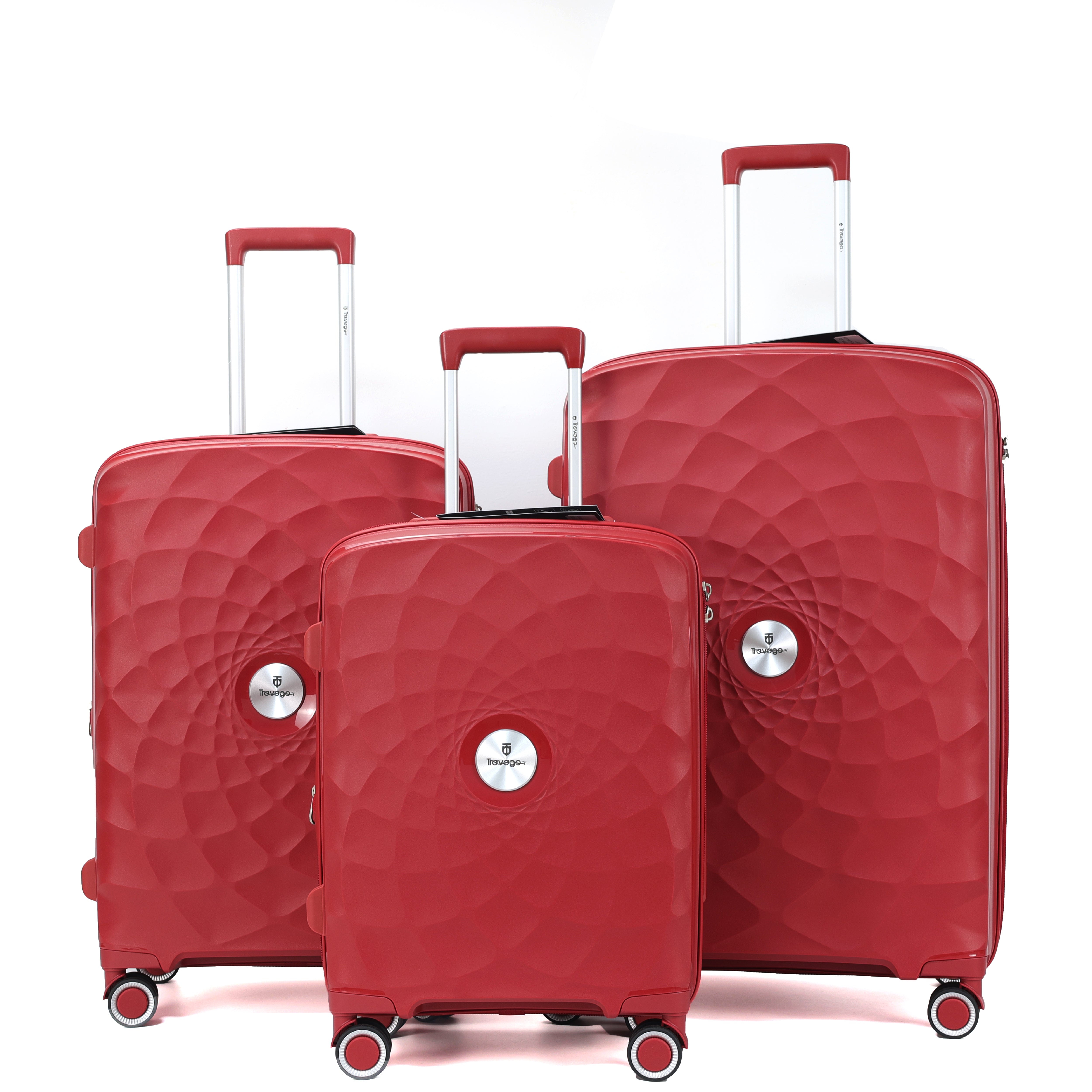 Travago Spider Lilly Suitcase - Red