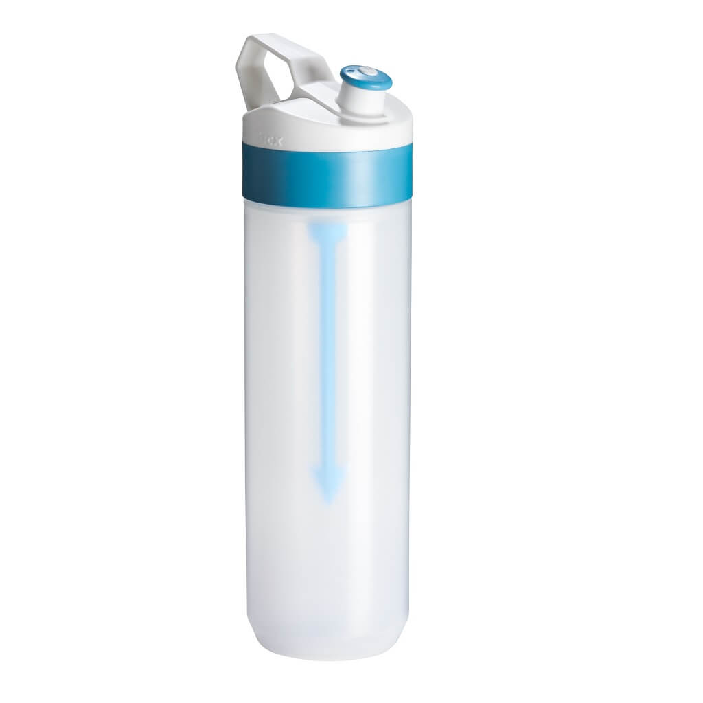 Fruit Infuser Bottle - Light Blue