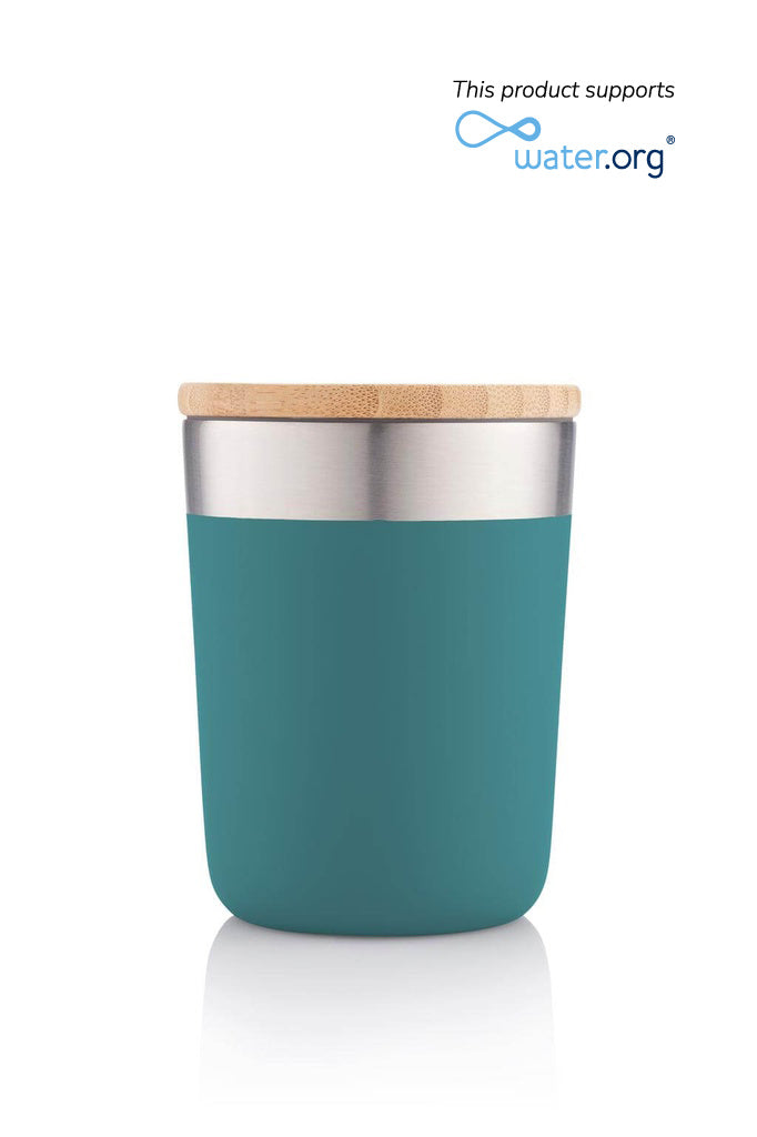 Insulated Mug - Aqua Green