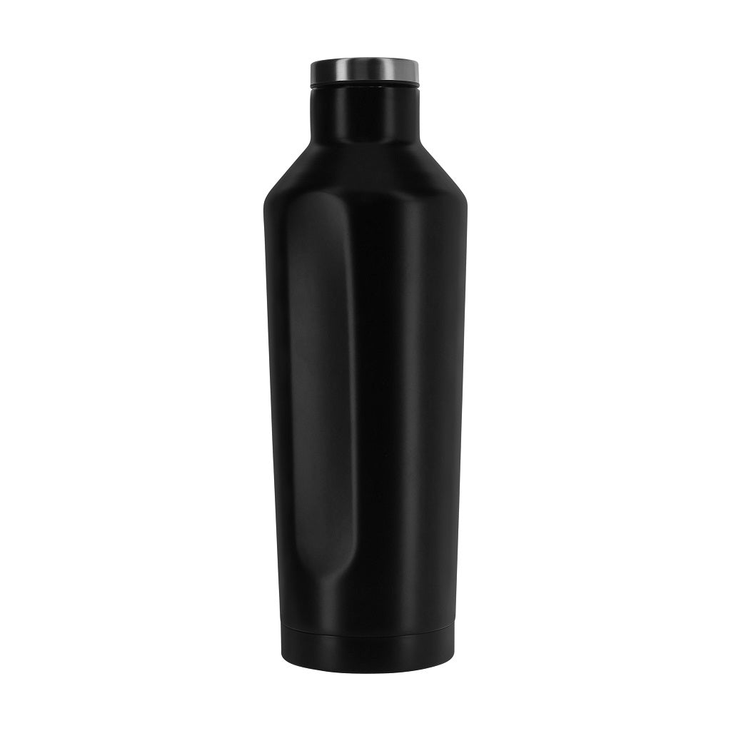 Double Wall Stainless Steel Water Bottle - Black