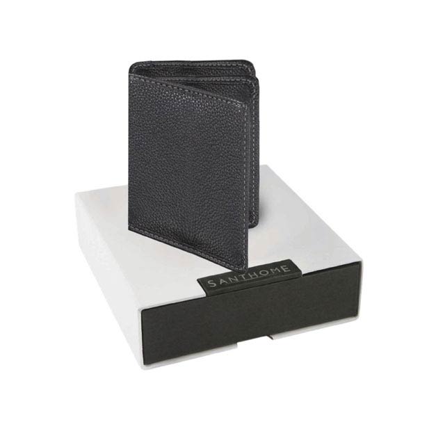 Card Case In Genuine Leather (Anti-microbial )
