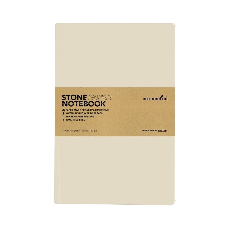 Stone Paper Tree-Free Notebook - Birch