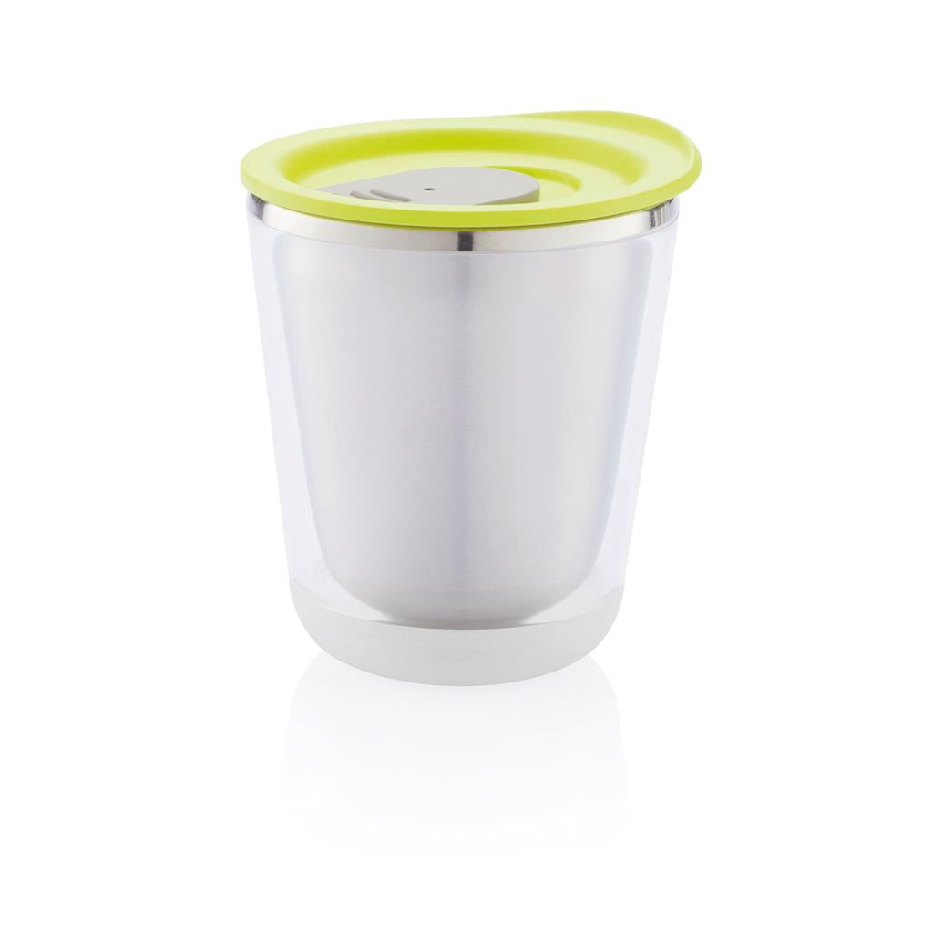 Stainless Steel Coffee Mug Lime