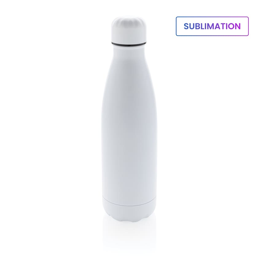 Insulated Water Bottle - White