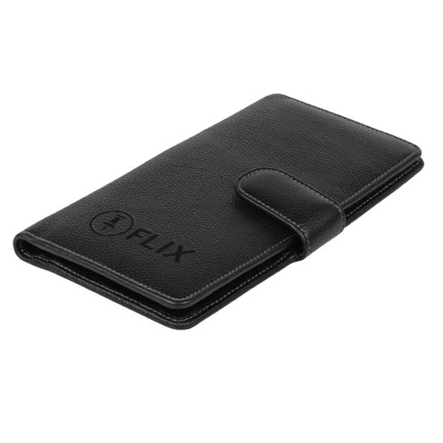 Travel Wallet in Genuine Leather (Anti-microbial)