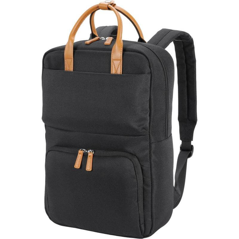 Metro RPET Laptop Backpack - Black