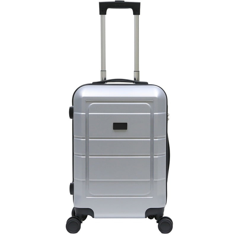 Classic Cabin Suitcase Bag - Silver