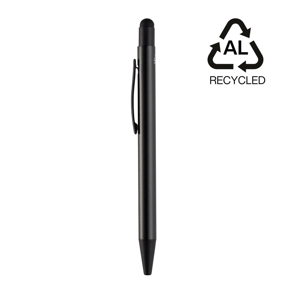 Recycled Aluminum Ball Pen - Black