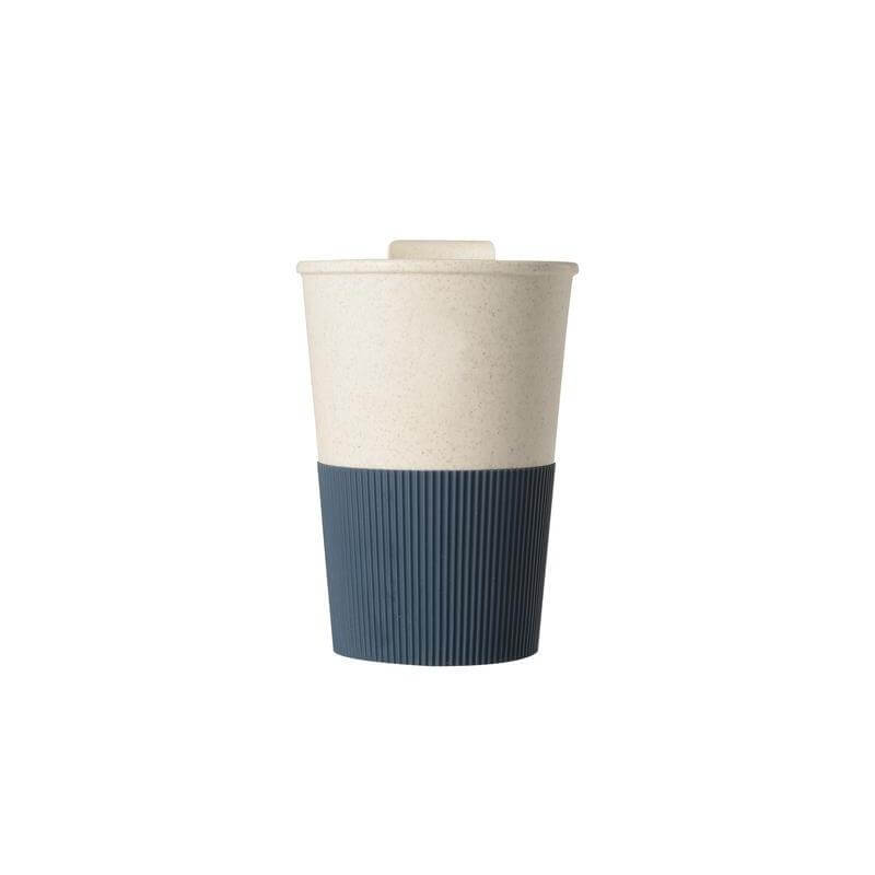 Reusable Wheatstraw Cup 350ml - Blue