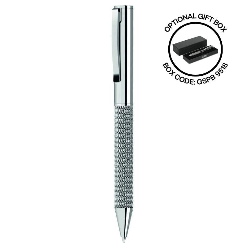 Metal Ballpoint Pen - Silver