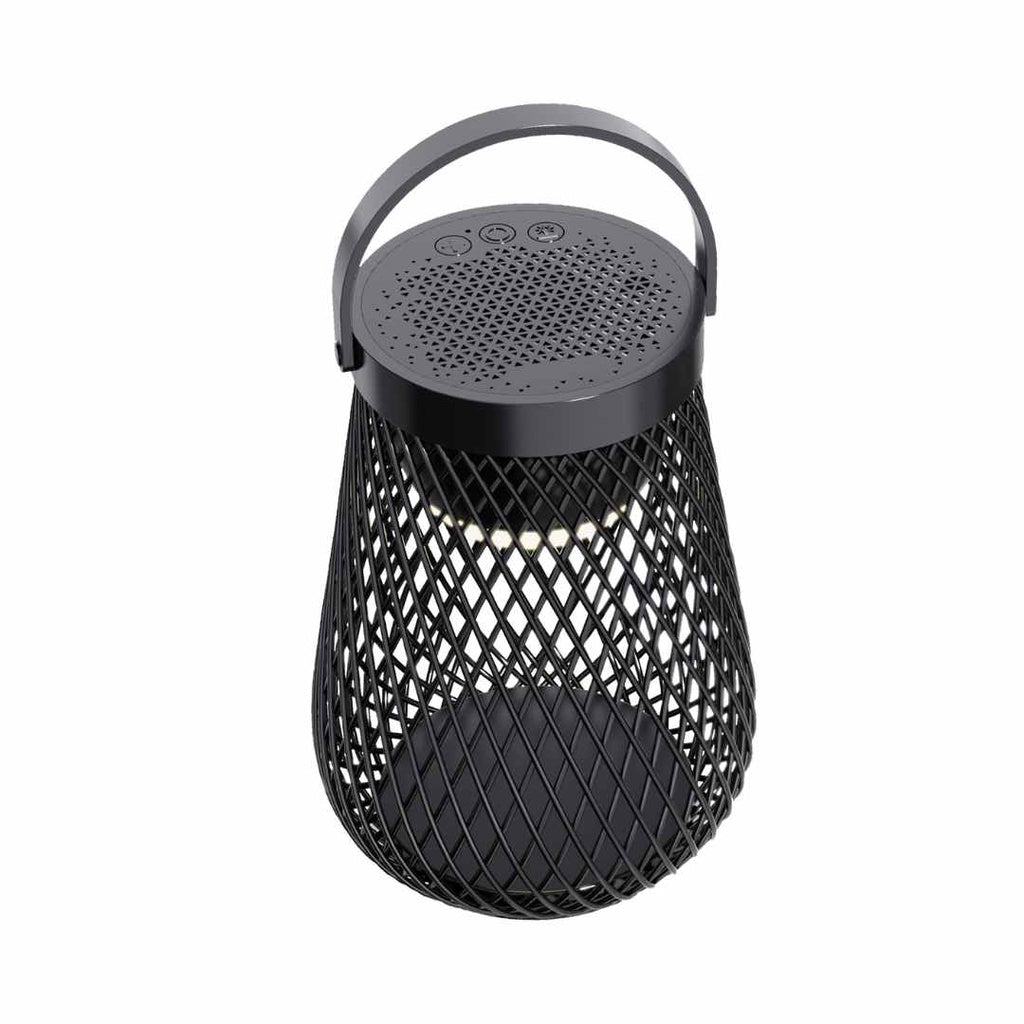 Wireless Speaker Lamp - Black