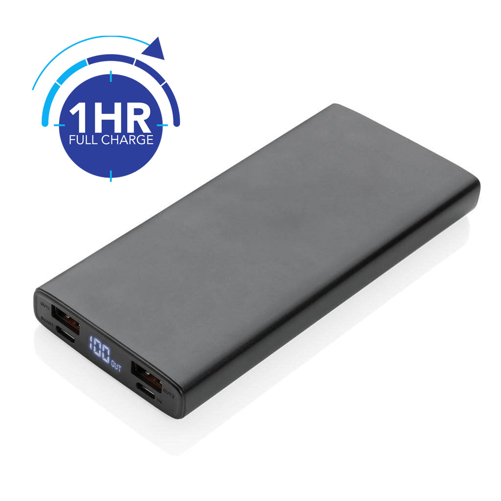 10000mAh Aluminium 20W PD Powerbank