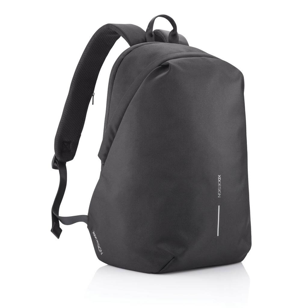 Soft Anti-Theft Backpack - Black