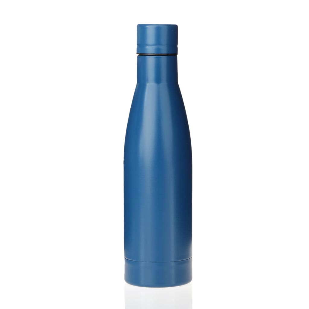 Copper Vacuum Insulated Double Wall Water Bottle - Navy Blue