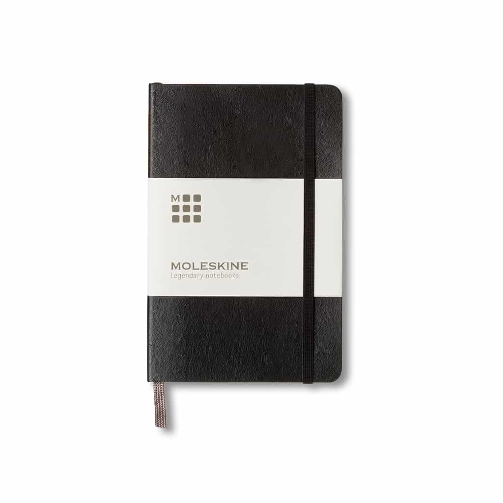 Pocket Notebook - Hard Cover - Ruled - Black