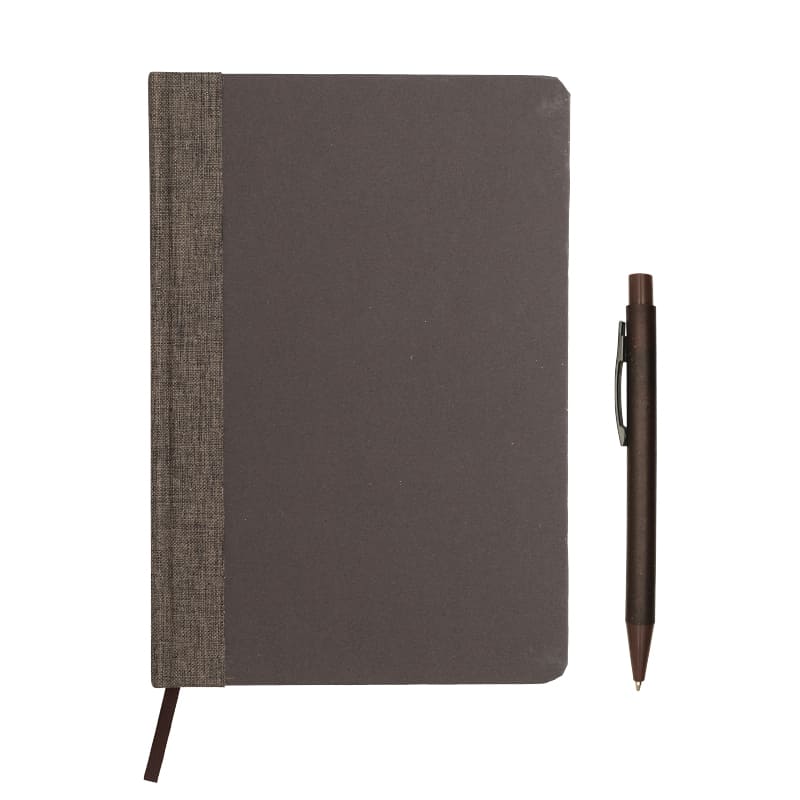 Set of Coffee Notebook and Coffee Pen