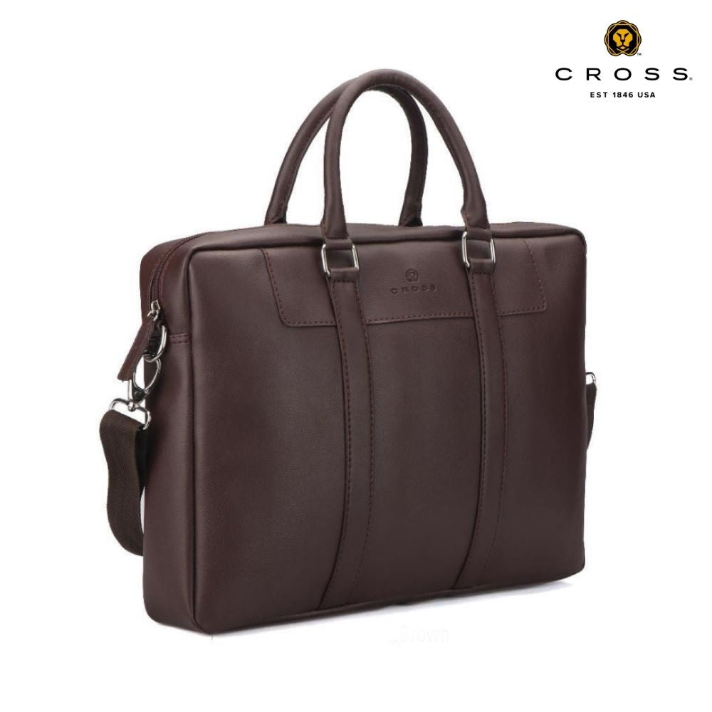 Office Laptop Briefcase - Brown