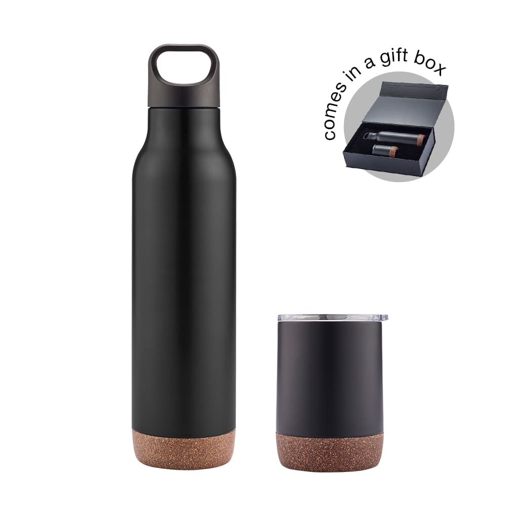 Insulated Drinkware Set - Black