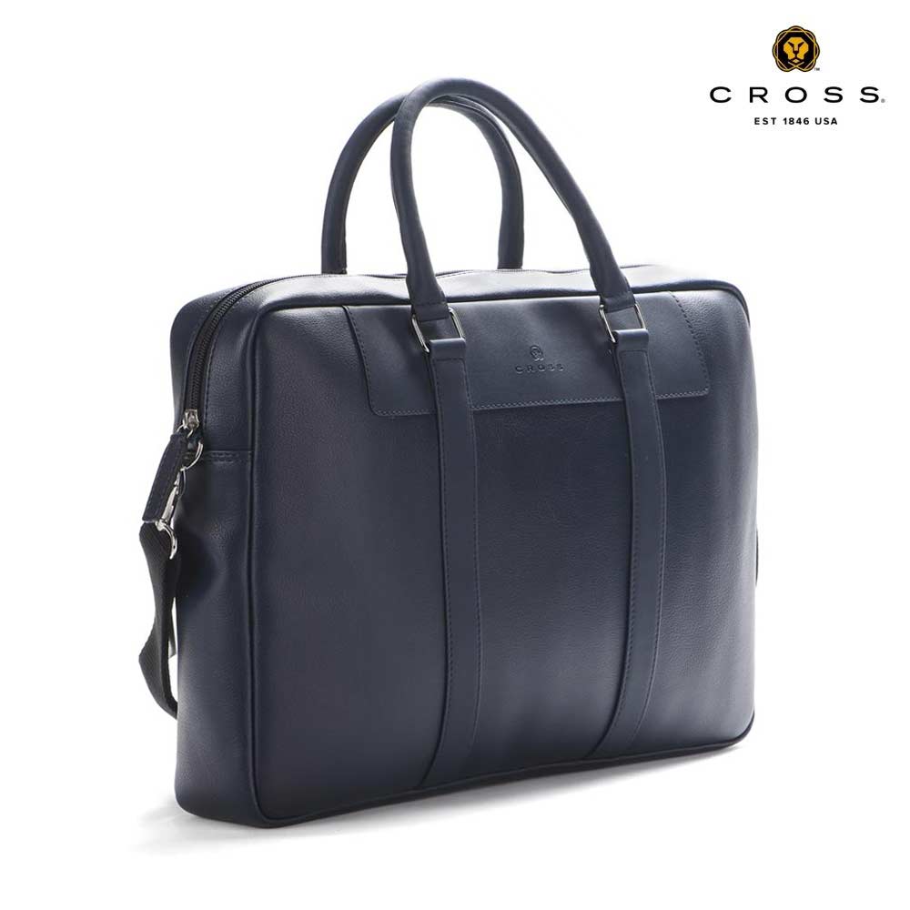 Office Laptop Briefcase - Navy Blue