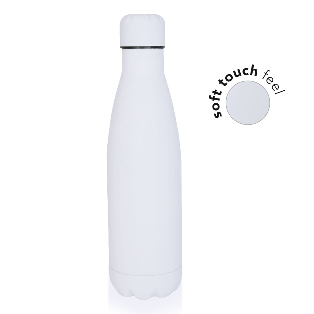 Insulated Water Bottle - White