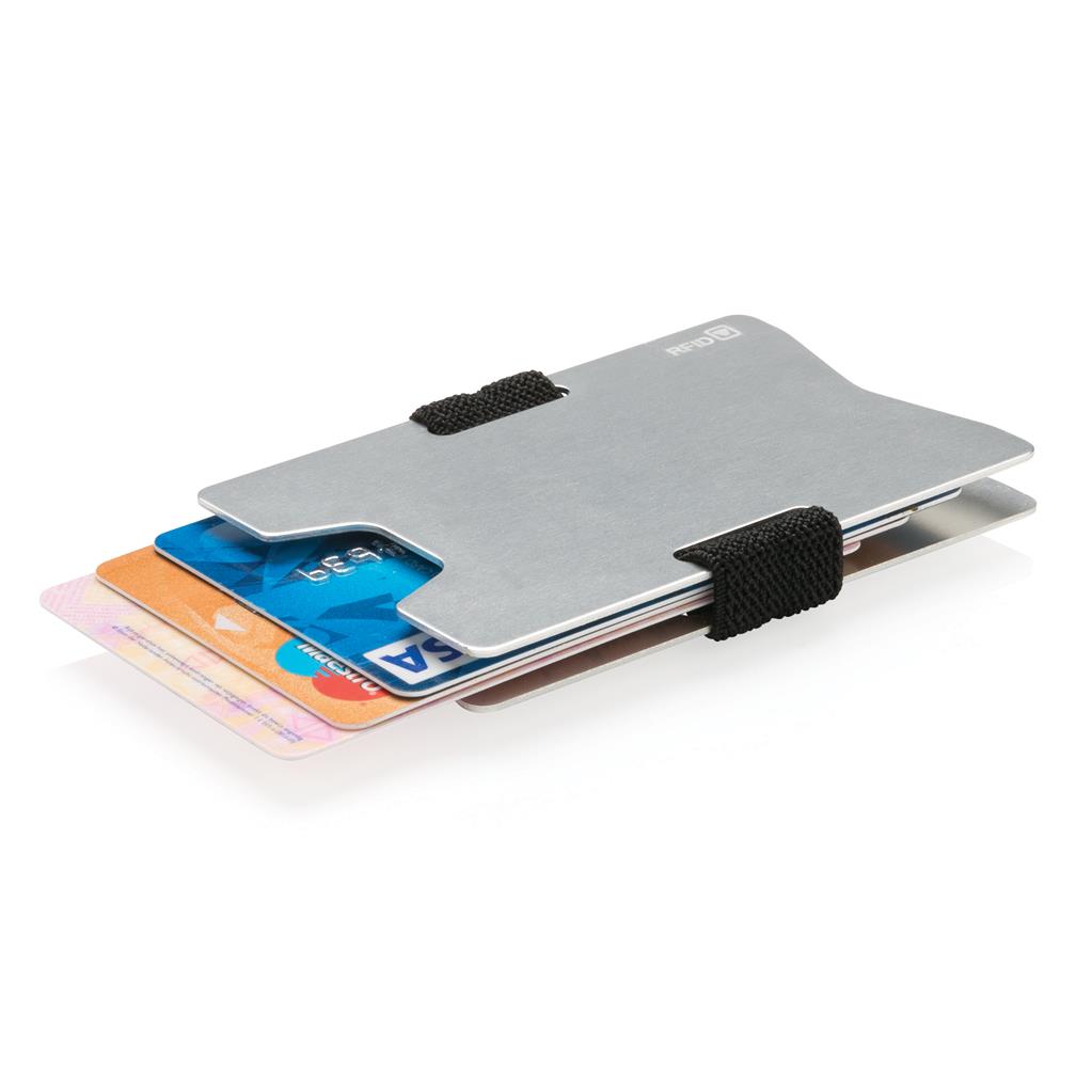 RFID Blocking Cards wallet - Silver