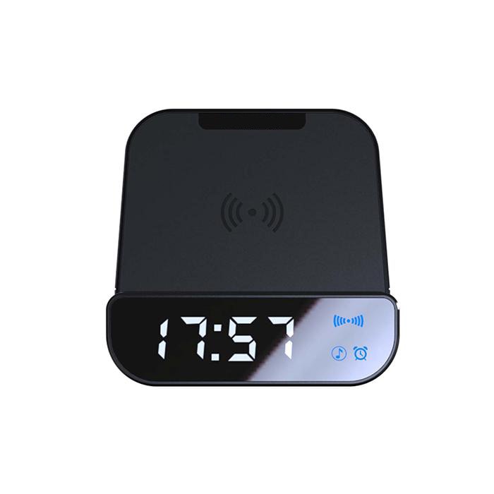 Multi-functional Wireless Speaker, Charger & Alarm Clock 5-in-1