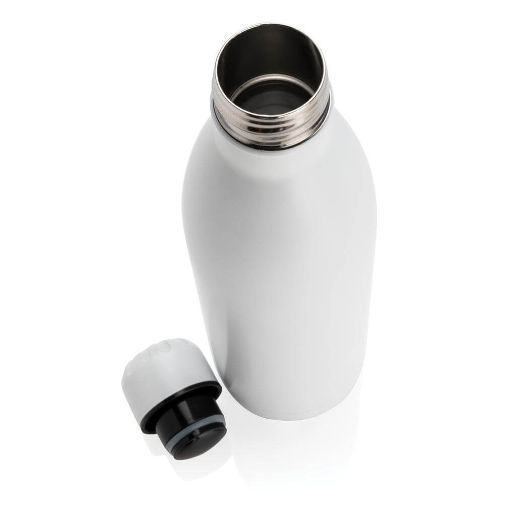 Insulated Water Bottle - White