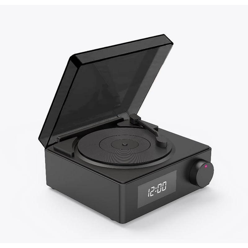 Phonograph Bluetooth Speaker - Black