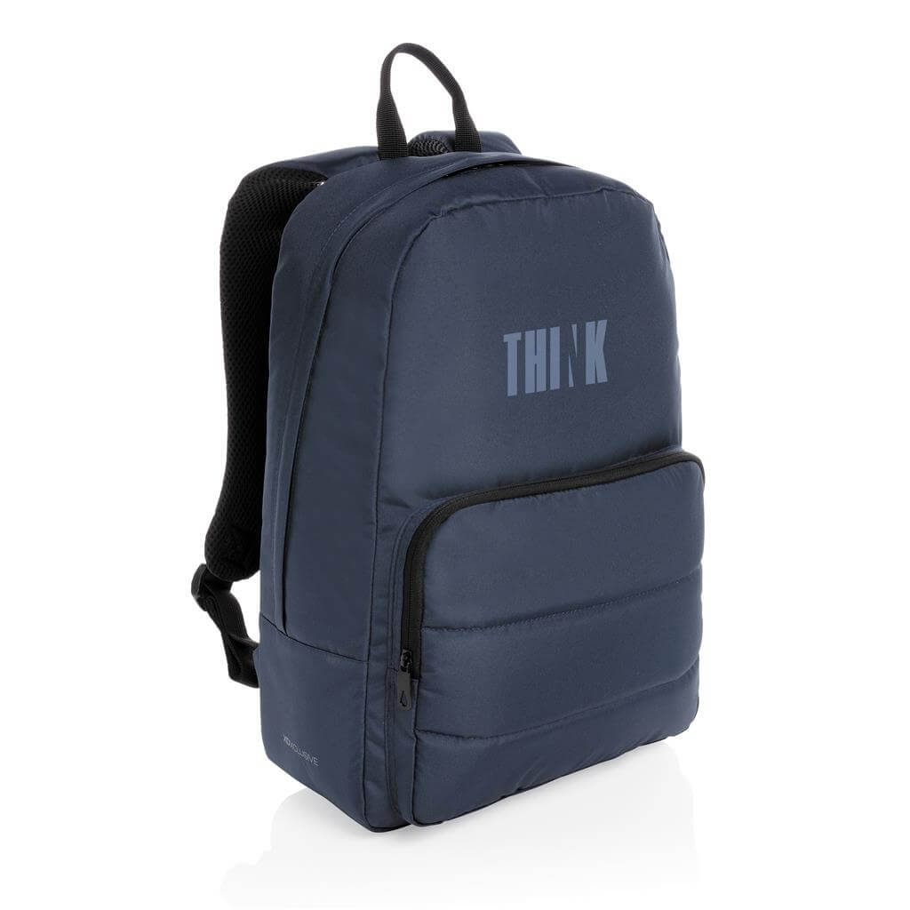 Basic 15.6" Laptop Backpack - Navy Blue