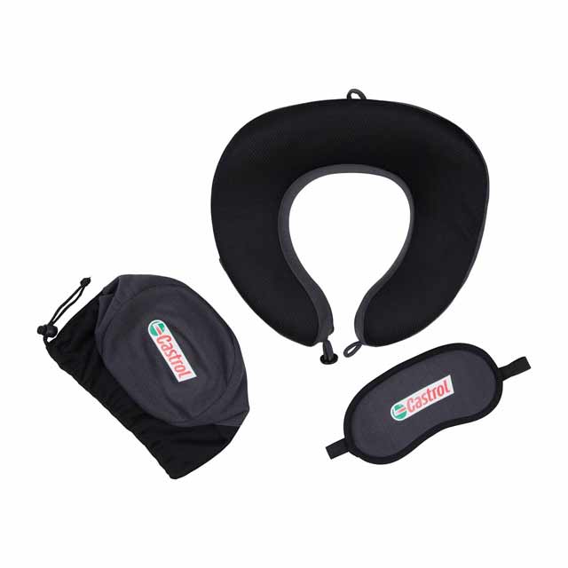 Travel Set (Pillow and Eyemask in Pouch)