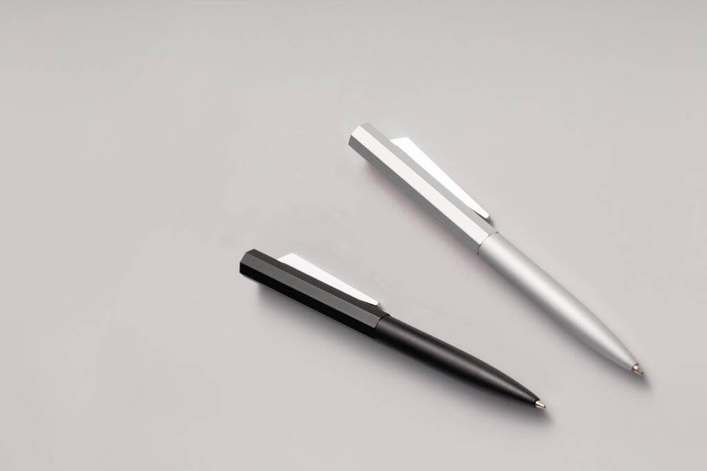 Twist Metal Pen - Silver