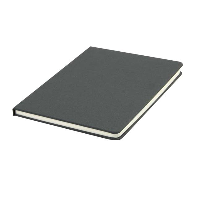 A5 rPET & FSC Certified Notebook - Grey (Anti-Microbial)