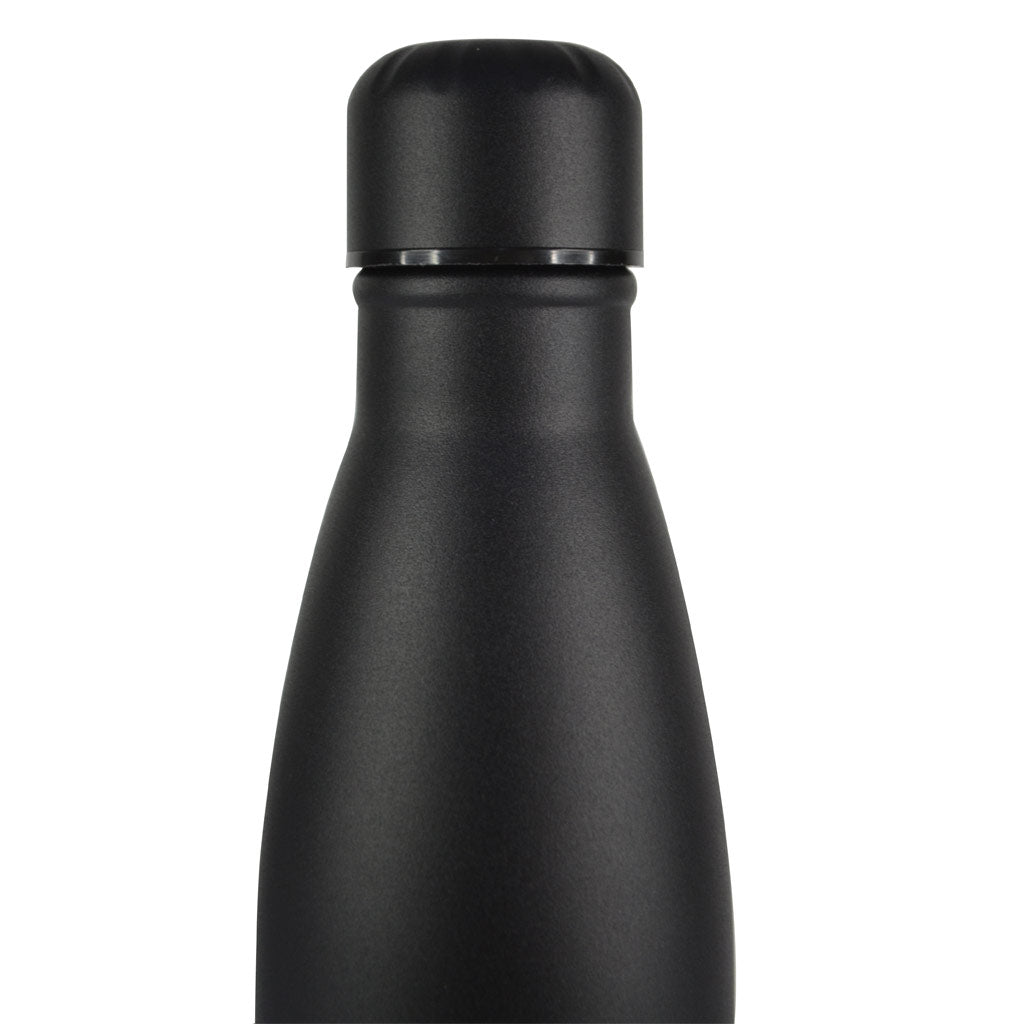 Stone Touch Insulated Water Bottle - Black