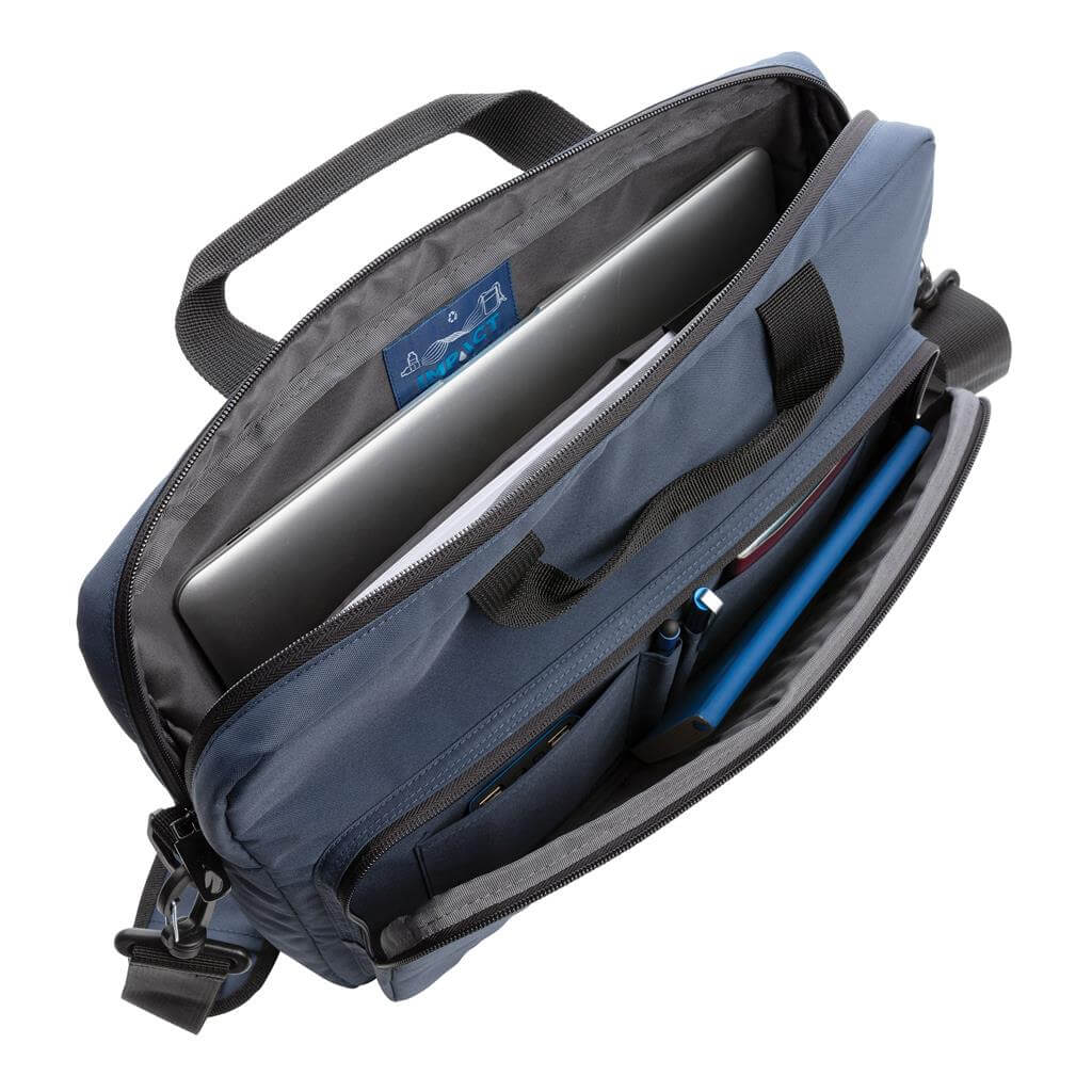 RPET 15.6" Laptop Bag - Navy Blue