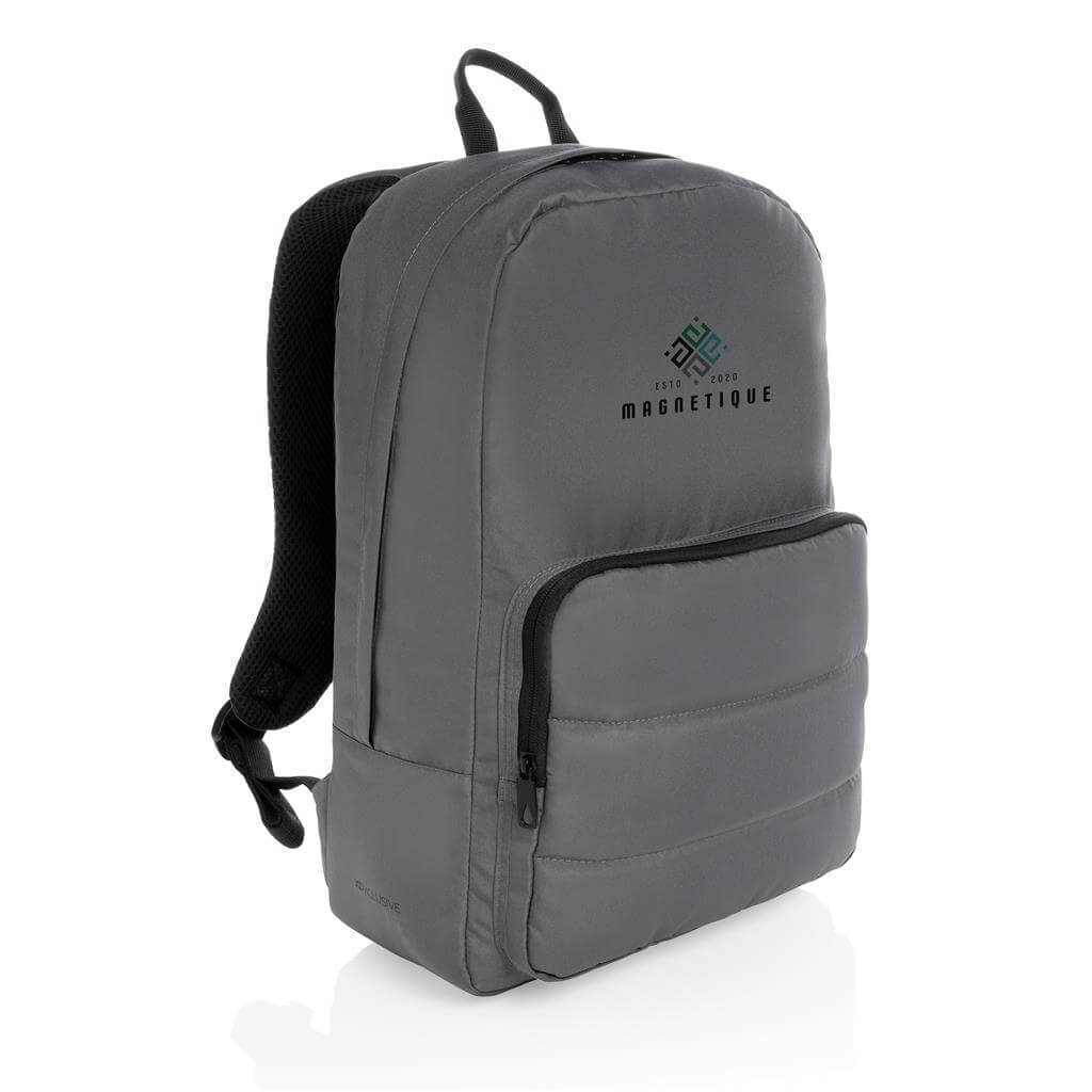 Basic 15.6" Laptop Backpack - Grey