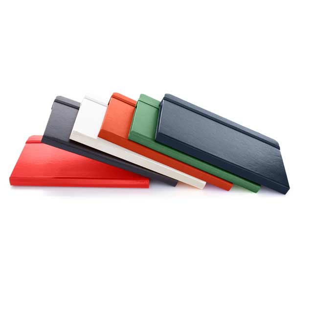 A5 Hard Cover Ruled Notebook - Orange