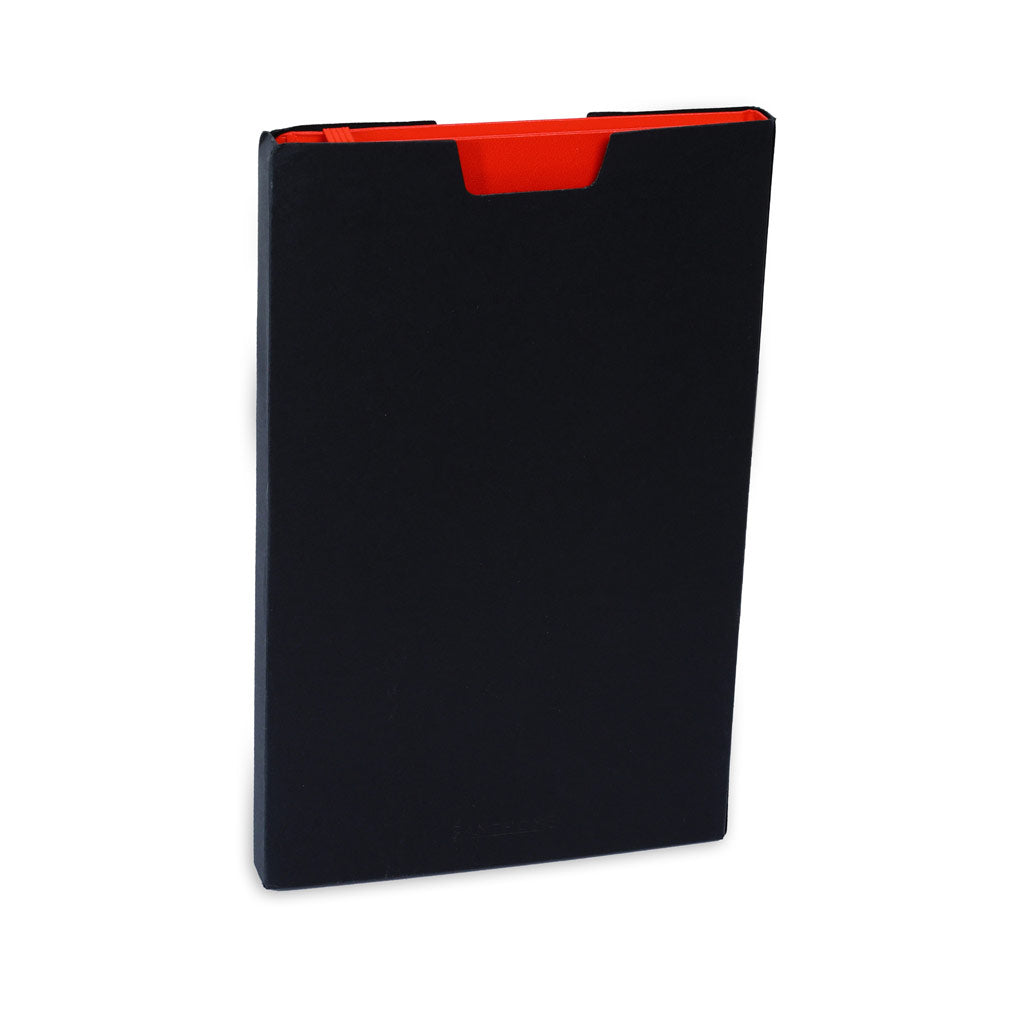 A5 Hardcover Ruled Notebook Red