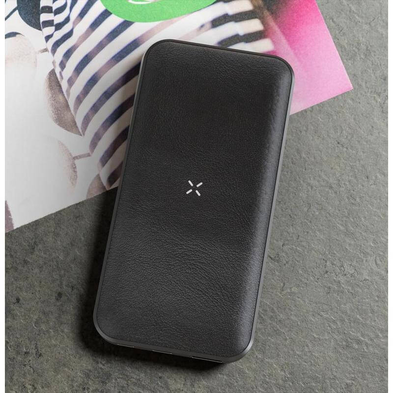 Recycled Leather 10000mAh PD Powerbank - Black