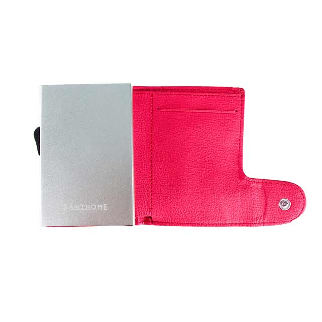 PU Cardholder Wallet Pink