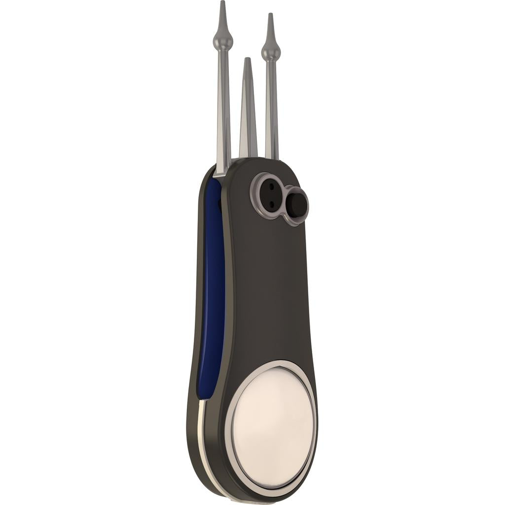 Fusion Golf Divot Tool 2.5 pin -  Black