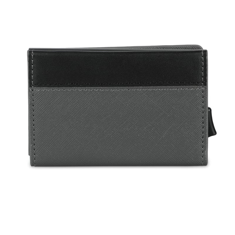 RFID Sliding Card Holder - Dark Grey