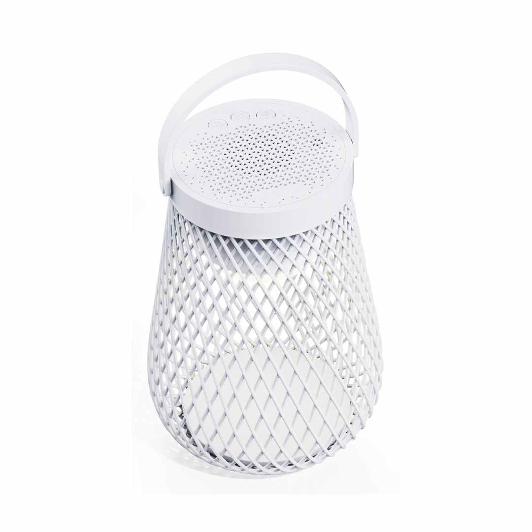 Wireless Speaker Lamp - White