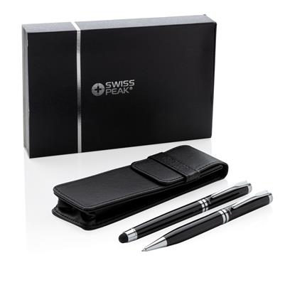 Pen Set - Black/Silver