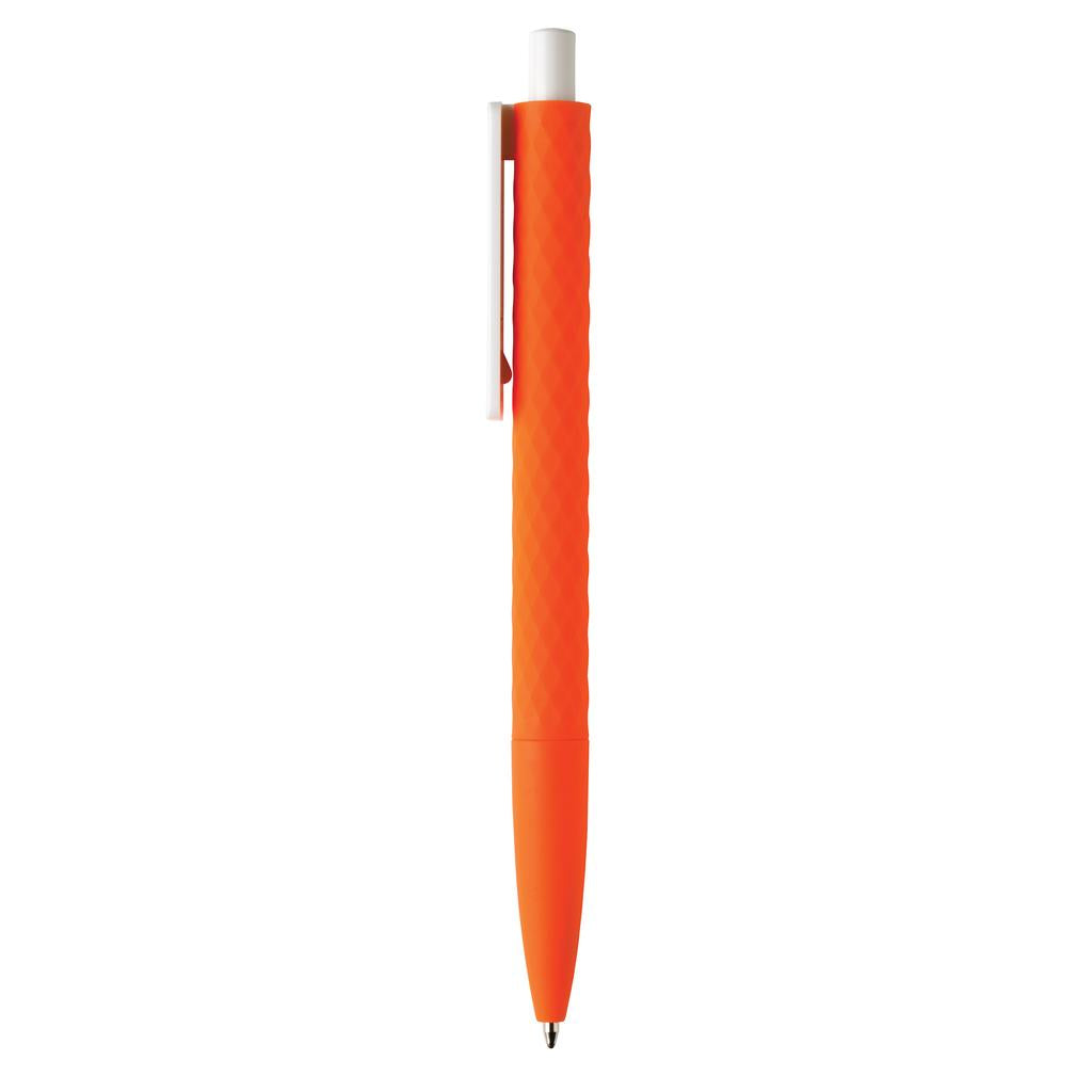 Geometric Design Pen - Orange