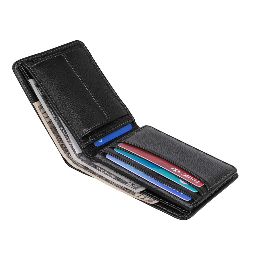 Men's Wallet In Genuine Leather (Anti-microbial)